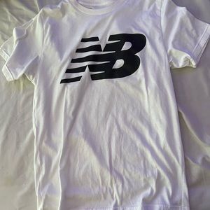 Mens White New Balance Shirt Size Large Used